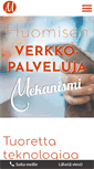 Mobile Screenshot of mekanismi.fi